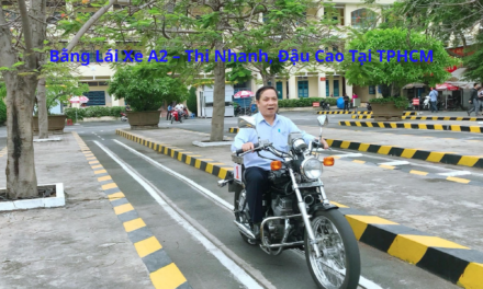 Bằng Lái Xe A2 2026– Thi Nhanh, Đậu Cao Tại TPHCM