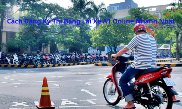 Cách Đăng Ký Thi Bằng Lái Xe A1 Online 2026 Nhanh Nhất