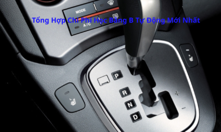 Tổng Hợp Chi Phí Học Bằng B Tự Động 2026 Mới Nhất