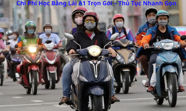 Chi Phí Học Bằng Lái A1 2026 Trọn Gói – Thủ Tục Nhanh Gọn