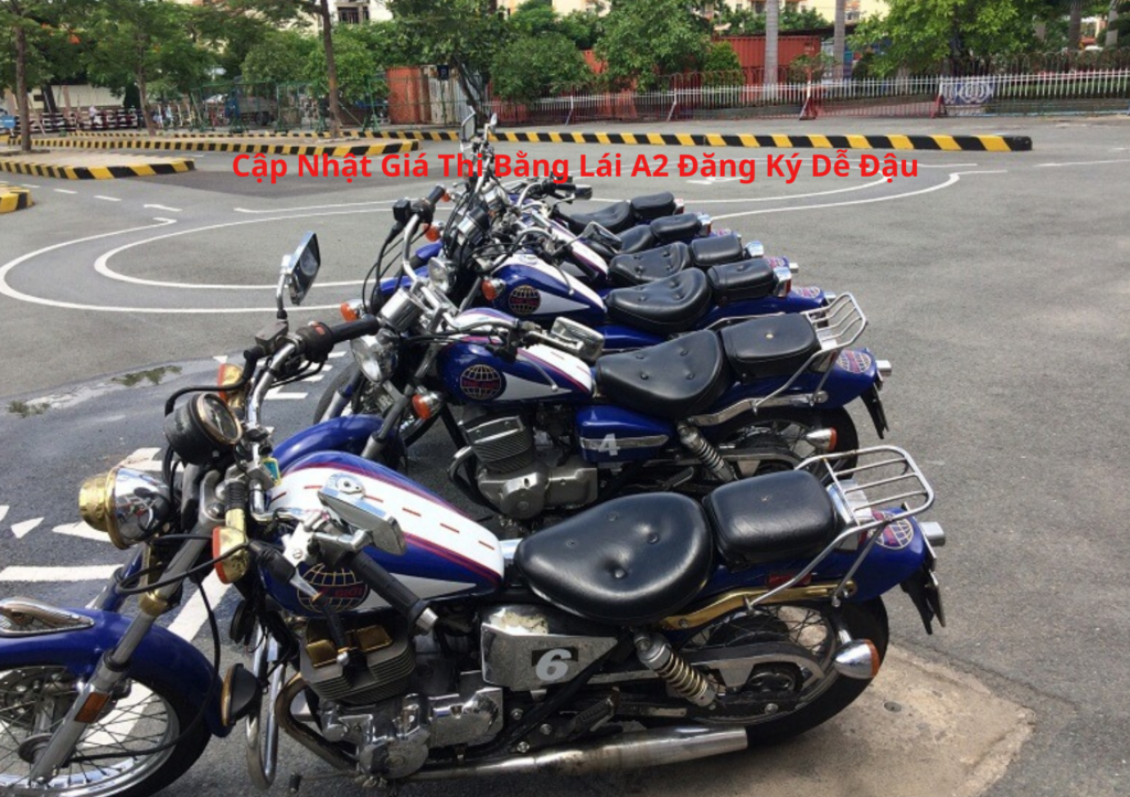Xe Thi Bằng Lái A2-Giá Học Bằng A2