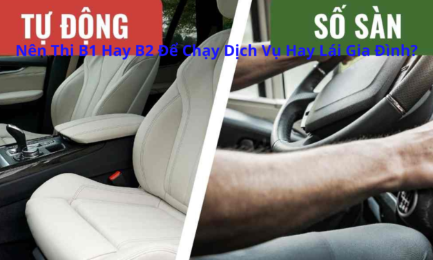 Nên Thi B1 Hay B2 2026 Để Chạy Dịch Vụ Hay Lái Gia Đình?