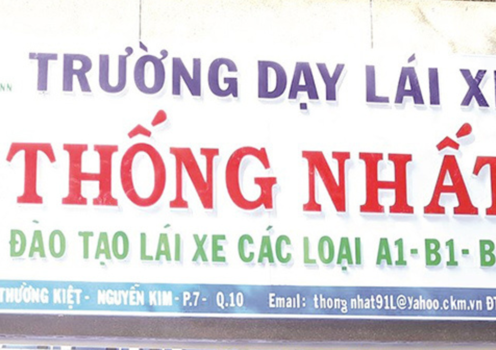 Trung tâm Giáo Dục Nghề Nghiệp lái Xe Thống Nhất-Học Lái Xe Trả Góp