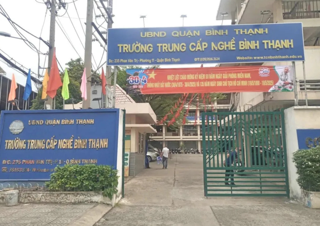Trường Trung Cấp Nghề Bình Thạnh -Học Bằng Lái Xe Máy TPHCM