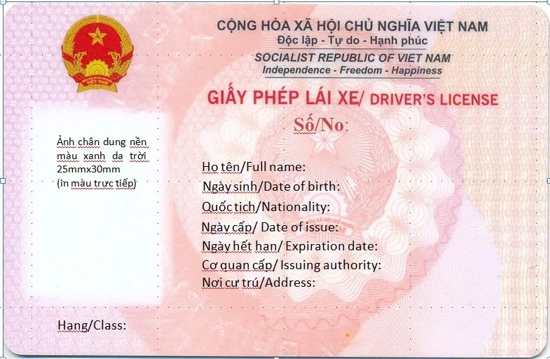 Phôi Mới Bằng Lái Xe-Giá Thi Bằng A