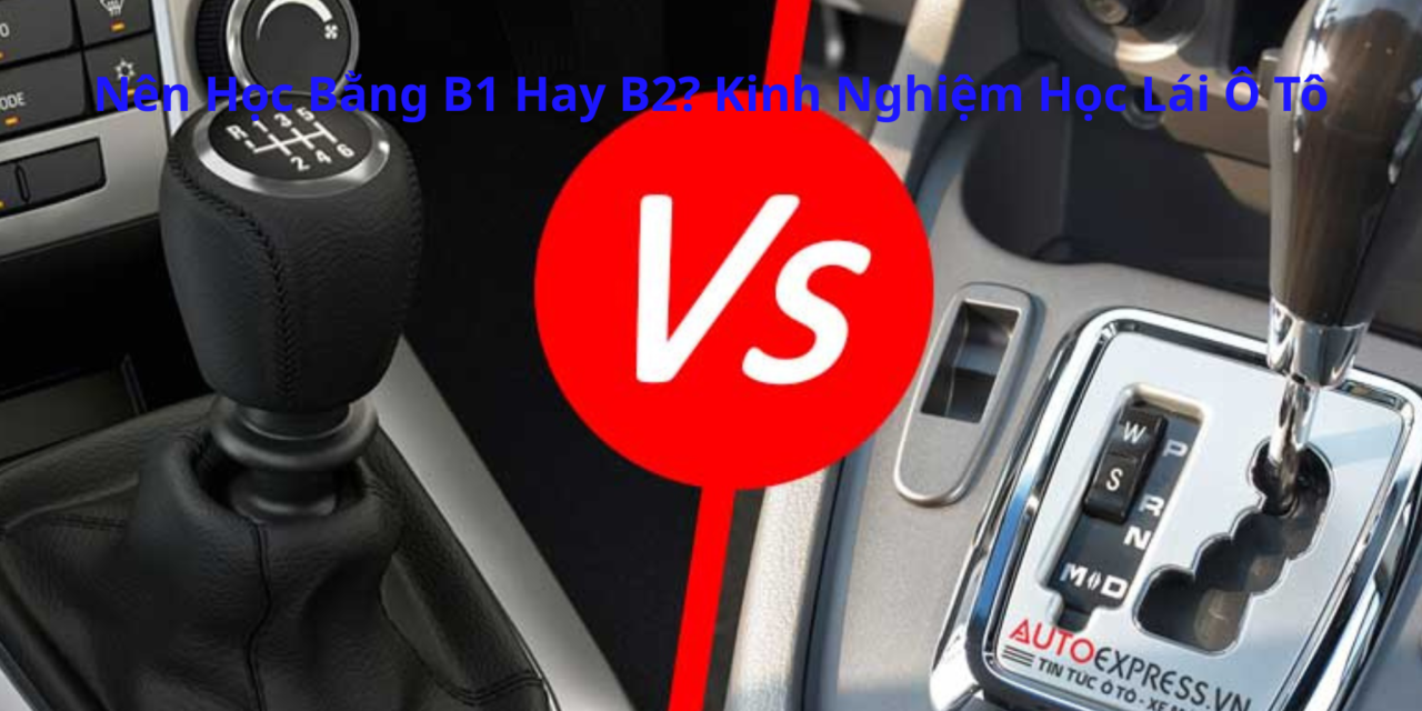 Nên Học Bằng B1 Hay B2 2026? Kinh Nghiệm Học Lái Ô Tô