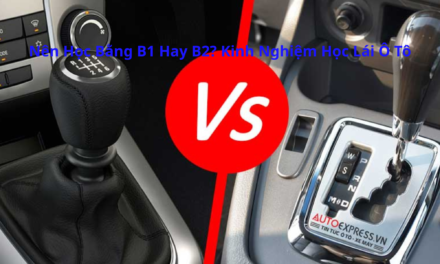 Nên Học Bằng B1 Hay B2 2026? Kinh Nghiệm Học Lái Ô Tô